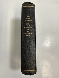 Das Buch Mormon Lehre Und Dis Köstliche Pearle Book Of Mormon In German - Imagen 1 de 24
