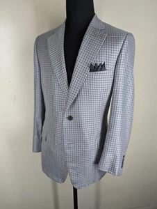 Paul Stuart Rare 100% Pure Silk Sport Coat -No Pants- Size 43 Reg---NEAR MINT - Picture 1 of 14
