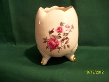 Gold Footed Ceramic Egg Cup