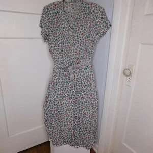 Vtg Womens M Rare 40s Rayon Atomic NOVELTY PRINT Dress VLV Rockabilly Handmade - Picture 1 of 9