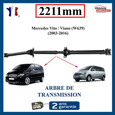 PARTSLINE MERCEDES VITO VIANO 2211 MM Arbre de transmission renforcé = A6394103206