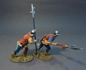 JOHN JENKINS WAR OF THE ROSES NFYORK-09 TWO YORKIST BILLMEN - Picture 1 of 1