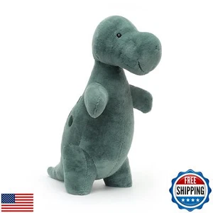 Jellycat Big Spottie T-Rex Dinosaur Stuffed Animal, 17.5 inches - Dinosaur Pl - Picture 1 of 3
