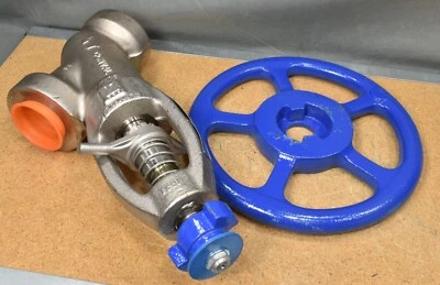 Conval 12G2CJ-F228J-STK10, 2" Steel Socket Weld Globe Valve, 5386 PSI, 2155. F22 - Image 1 of 4