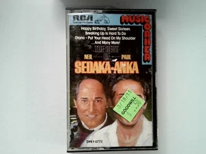 Neil Sedaka & Paul Anka – The Best Of Cassette Tape RCA Music Corner - Picture 1 of 2
