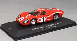 IXO Ford GT Mk IV GT40 Le Mans Win 1967 A.J. Foyt & Dan Gurney LM1967 1/43 NEW - Picture 1 of 3