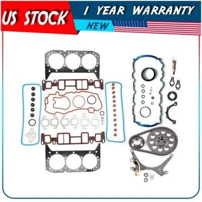 Juego completo de juntas de cadena de distribución 4,3 L para GMC Safari SLE 1999-2005 Foto 1 de 4
