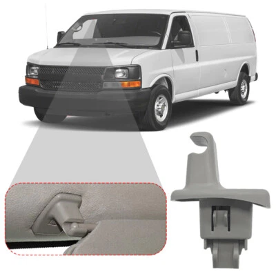 2X Clip de retención de parasol para 03-14 Chevrolet Express GMC Savana 1500 2500 3500 Foto 1 de 4