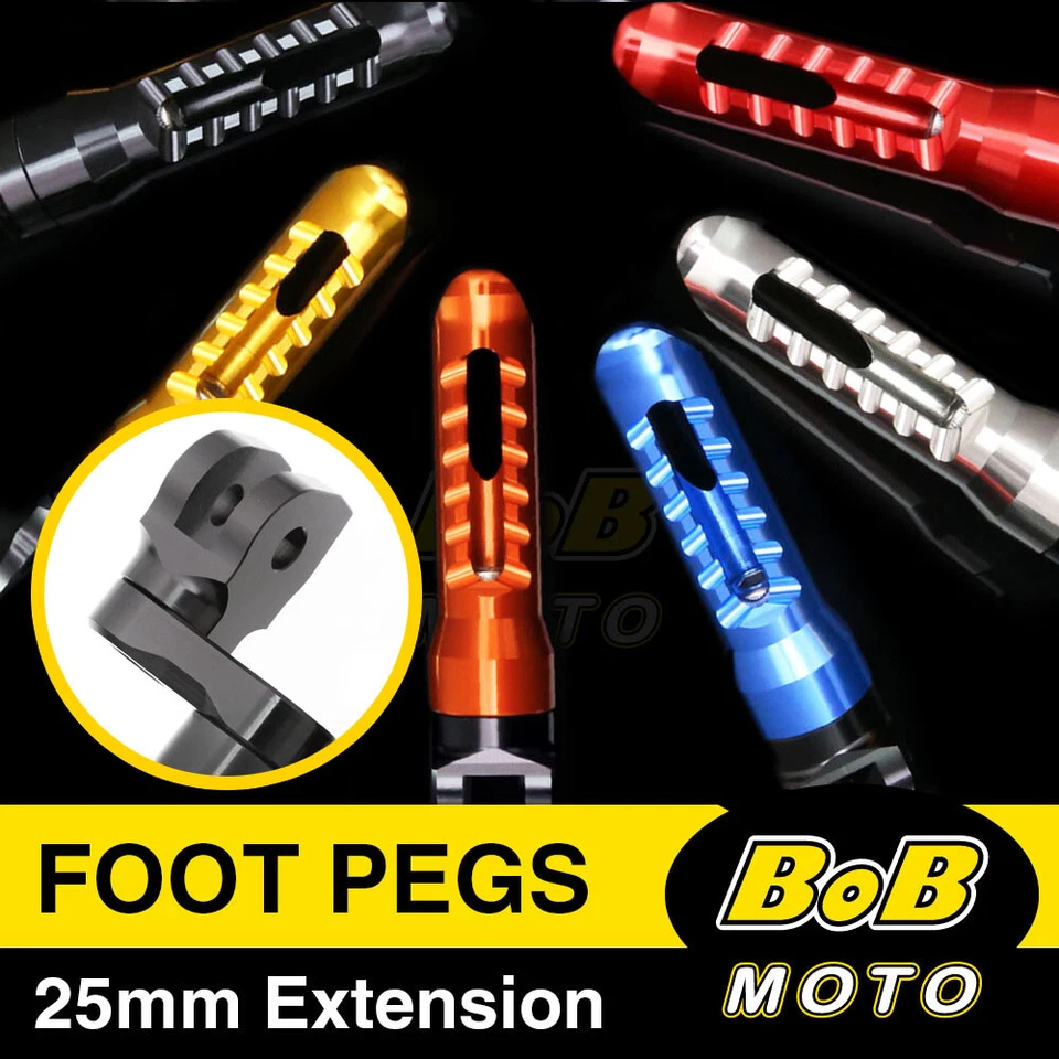 Reposapiés delanteros reposapiés ajustable para Buell XB12S Lightning 2004+ 1125R Foto 1 de 1