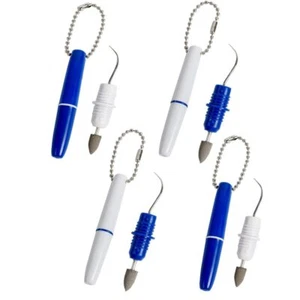 4PCS Portable Dental Picks Teeth Stain Remover Mini Travel Plaque and Tartar - Picture 1 of 3