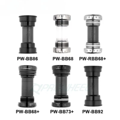 BB68 BB73 PW-MBB68 Road MTB Bicycle Bottom Brackets 24MM BB 68/73mm for Crankset - Image 1 of 4