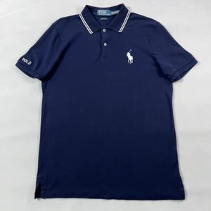 Polo Ralph Lauren Pro Fit Polo Hombres Medio Elastizado Azul Marino Punta Big Pony - Imagen 1 de 14