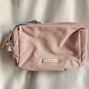 Bagsmart Pink Cosmetic Makeup Toiletry Travel Bag Organizer Storage 10” Zips NEW - Picture 1 of 11