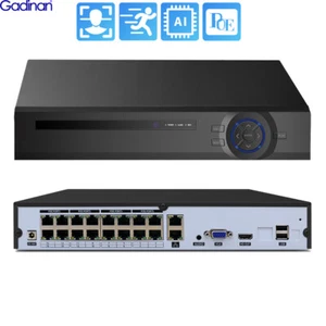 Registratore video sorveglianza FA 16 CH 4K 8MP 16K 4K 8MP POE NVR H.265+ rete - Foto 1 di 10