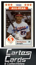Will Magallanes 1990 Jennings Southern League #3 TTM/IP Signed Autographed