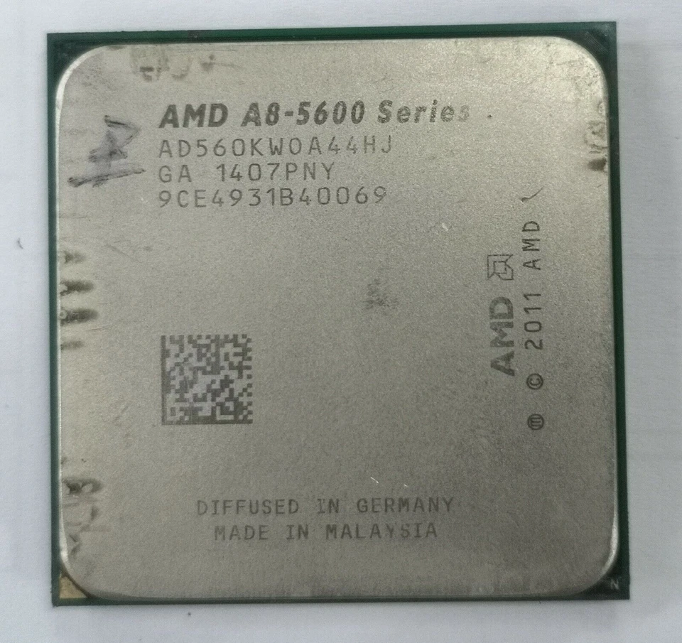 AMD A8-3800 A8-3820 A8-3850 A8-3870K A8-5500 A8-5600K CPU Processor - Image 1 of 1