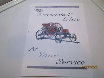 Associated  Line Color Hit Miss Gas Engine Catalog Cement Mixer Pumps Separators - Image 1 of 4