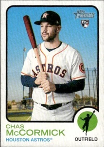 2022 Topps Heritage #182 Chas McCormick RC Houston Astros Baseball - Picture 1 of 2