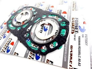 YAMAHA RD350LC 80-82 FORSETI TOP END ENGINE GASKET SET KIT - Foto 1 di 3
