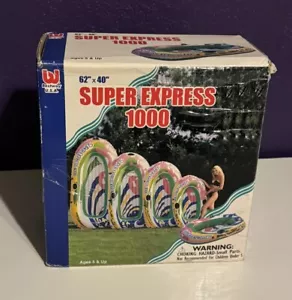 Vintage Best Way Inflatable Ride On Boat Float Large 62 X 40 Intex CVS 2001 Rare - Picture 1 of 3