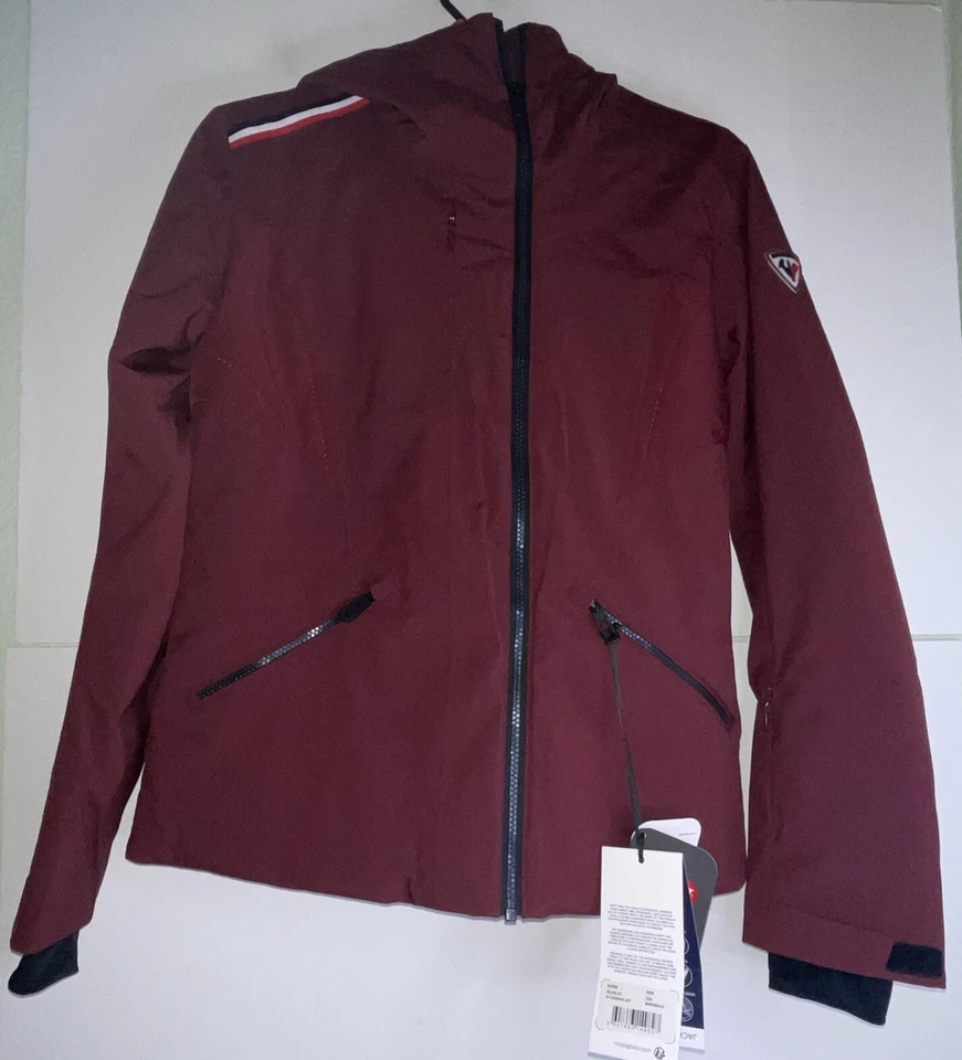 ROSSIGNOL CADRAN Bordeaux ski jacket, Down Insulated Primaloft UK Medium 38” New - Image 1 of 4