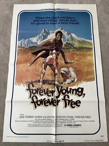 Forever Young, Forever Free (1976) Original US One Sheet Movie Poster - Picture 1 of 12