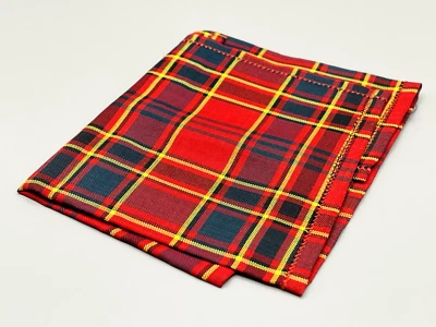 Munro Modern Tartan Handkerchief Pocket Square - Image 1 of 4