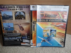 Microsoft Flight Simulator X: Gold Edition (PC: Windows, 2008) Incl Accelerator - Picture 1 of 3