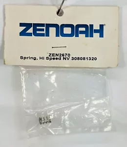 Resorte Zenoah ZEN2670, Alta Velocidad NV 308081320 Nuevo en Paquete - Imagen 1 de 1