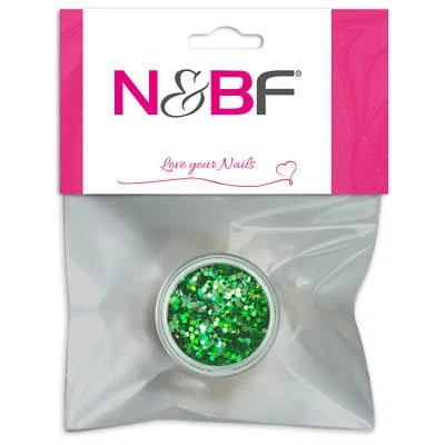 Nailart Glitzer Konfetti Nageldesign Glitter Pailletten Döschen | Klein Grün - Bild 1 von 2