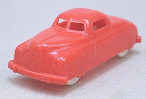 Vintage Renwal rotes Plastikauto -- Coupe --- Made in U.S.A. - Bild 1 von 7