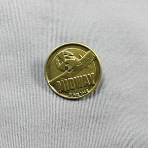 Midway Aviation Plane Propeller Metal Lapel Hat Jacket Pin - Picture 1 of 2