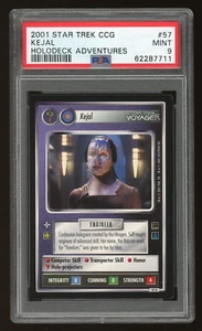 Star Trek CCG Kejal (Cardassian) PSA 9 Holodeck Adventures DA/AI 2001 711 - Picture 1 of 2