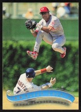 1997 Topps Stadium Club Barry Larkin #17 Cincinnati Reds