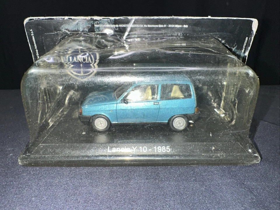 ЛИТАЯ МОДЕЛЬ АВТОМОБИЛЯ LANCIA Y10 1985 STARLINE МАСШТАБ 1:43 СИНИЙ МЕТАЛЛИК - Изображение 1 из 4