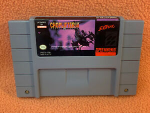 Choplifter III 3 Super Nintendo SNES Original Authentic Retro Classic Game!