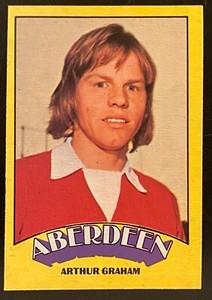 A&BC SCOTTISH FOOTBALL 1974 (GREEN) - 011 ARTHUR GRAHAM - ABERDEEN