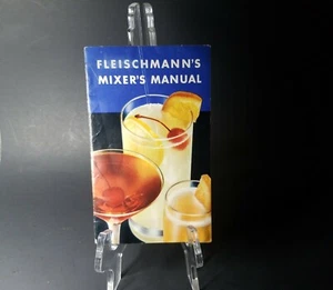 Vintage Fleischmanns Mixer Handbuch - Mixgetränke Rezepte - Frühdruck - Bild 1 von 4