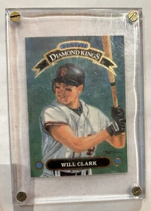 1992 Donruss Diamond Kings #DK-2 Will Clark - Picture 1 of 2