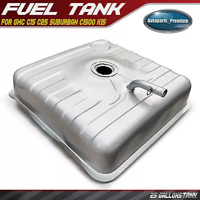 25 Gallons Fuel Tank w/ Lock Ring for GMC C15 C25 C1500 K15 K25 Suburban Jimmy - Image 1 of 4