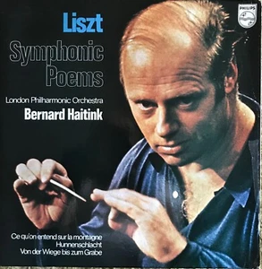 Franz Liszt: Symphonic Poems by Bernard Haitink/London Philharmonic Orchestra LP - Picture 1 of 2
