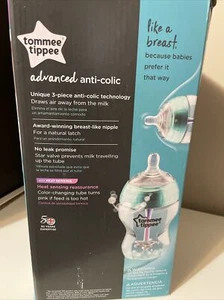 New Tommee Tippee Advanced Anti Colic Newborn Baby Bottle Set Gift Bottles - Picture 1 of 3