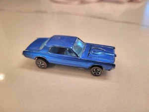 Hot Wheels Redline Custom Cougar Painted Tooth Blue On Blue HK - Picture 1 of 8