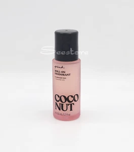 Victoria's Secret Pink Coconut Roll On Deodorant Aluminum Free 1.7 fl oz 50ml - Picture 1 of 3