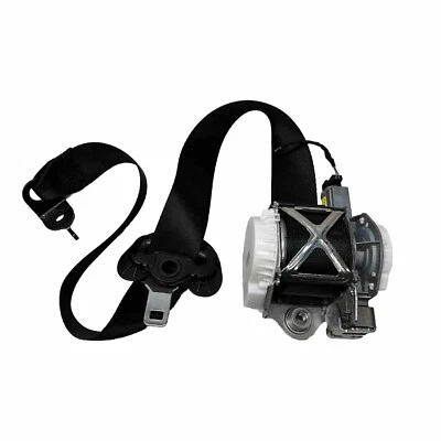 BMW F82 M4 2015 retractor de cinturón de seguridad delantero derecho pasajero negro funcionando OEM Foto 1 de 4