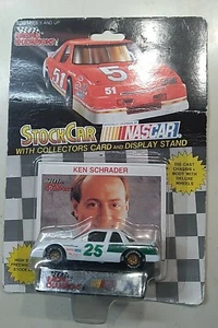 Ken Schrader #25 diecast 1/64 NASCAR 1991 Racing Champions Package Creased top - Picture 1 of 4