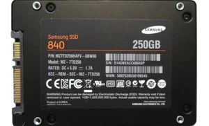 Samsung 840 MZ-7TD250 MZ7TD256HAFV-0BW00 6gb/s 250gb 2.5" Sata SSD - Picture 1 of 1