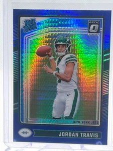 Donruss Optic Blue Rated Rookie Jordan Travis 2024 - New York Jets - Imagen 1 de 1
