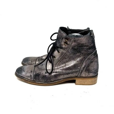 Botas de combate BC metálicas para mujer talla 9 Foto 1 de 4