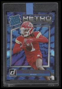 2024 Donruss #14 Xavier Worthy Rated Rookies Retro - Picture 1 of 2